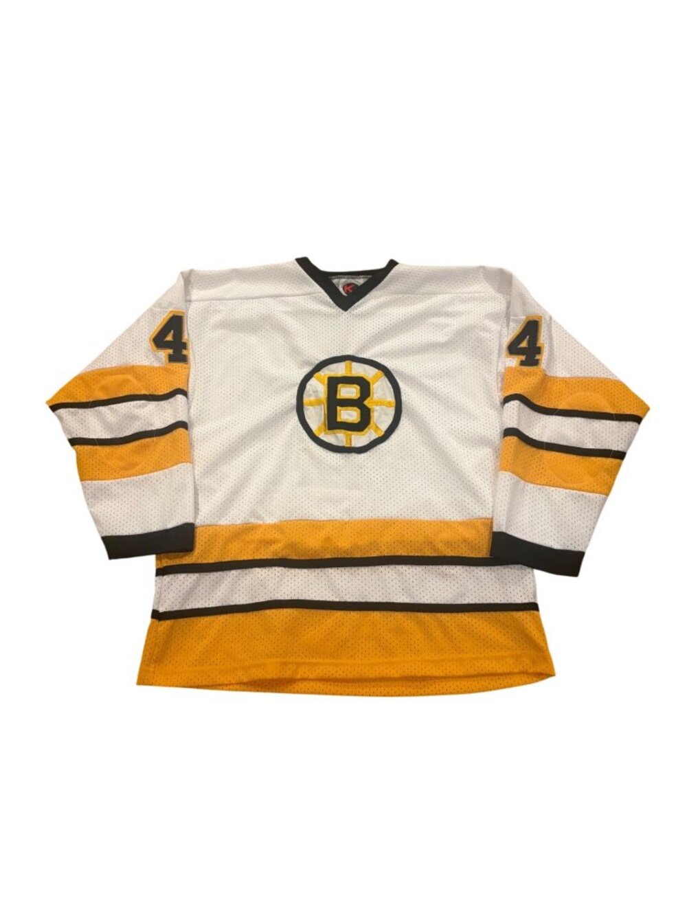 Vintage Boston Bruins Bobby Orr #4 NHL Hockey Jersey K1 Sportswear Men's Large